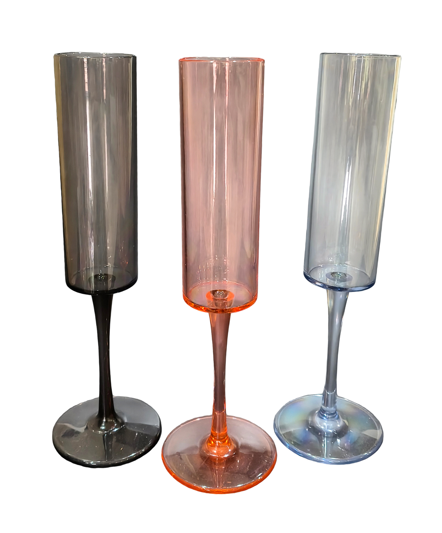 Plastic wine cups transparent colored set manufacturer China